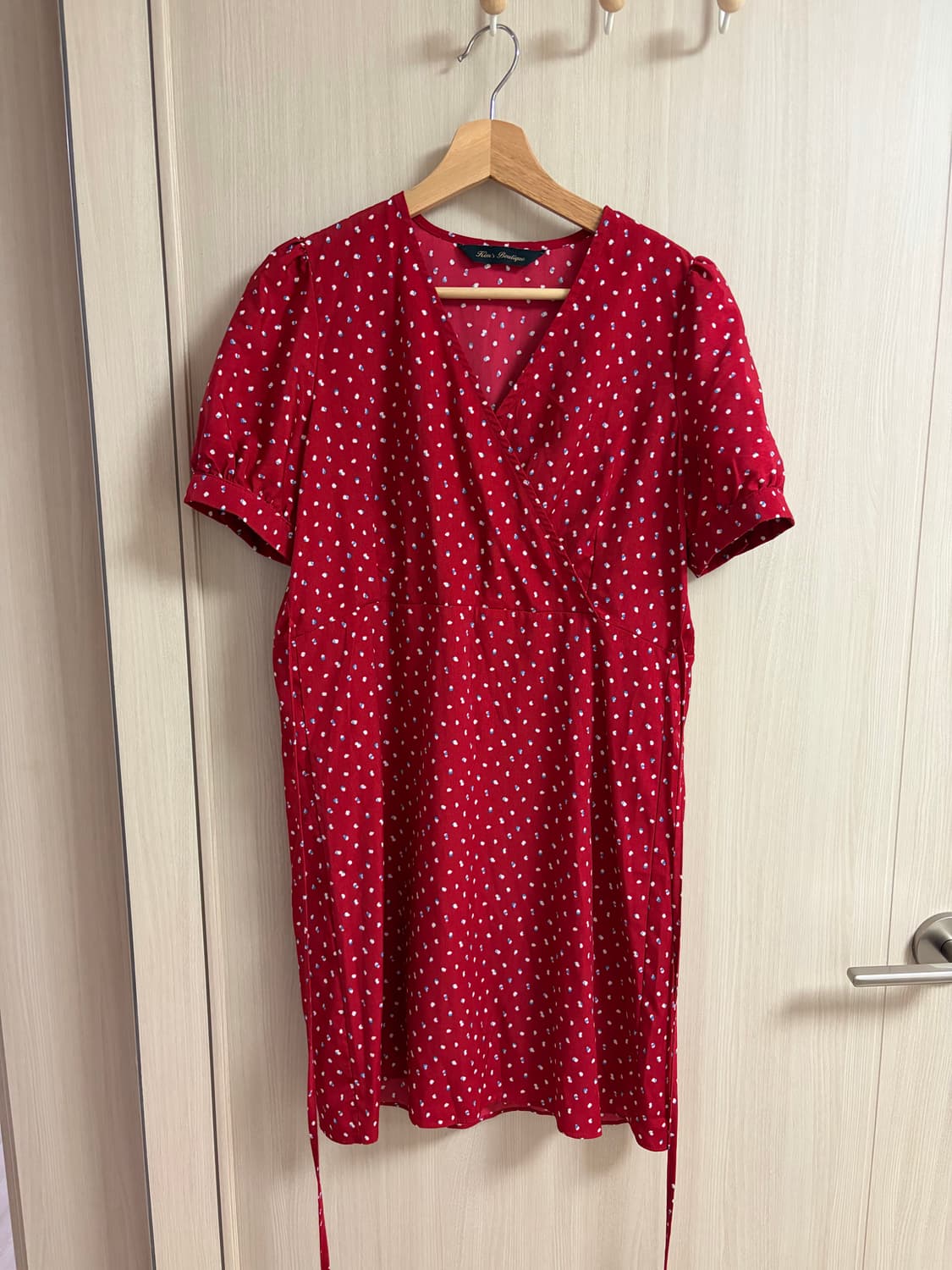 [킴스부티크] 미니 랩원피스 상품이미지3