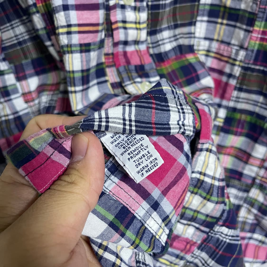 폴로 랄프로렌 패치워크 남성 셔츠 클레식핏 XL (남성 상품이미지10