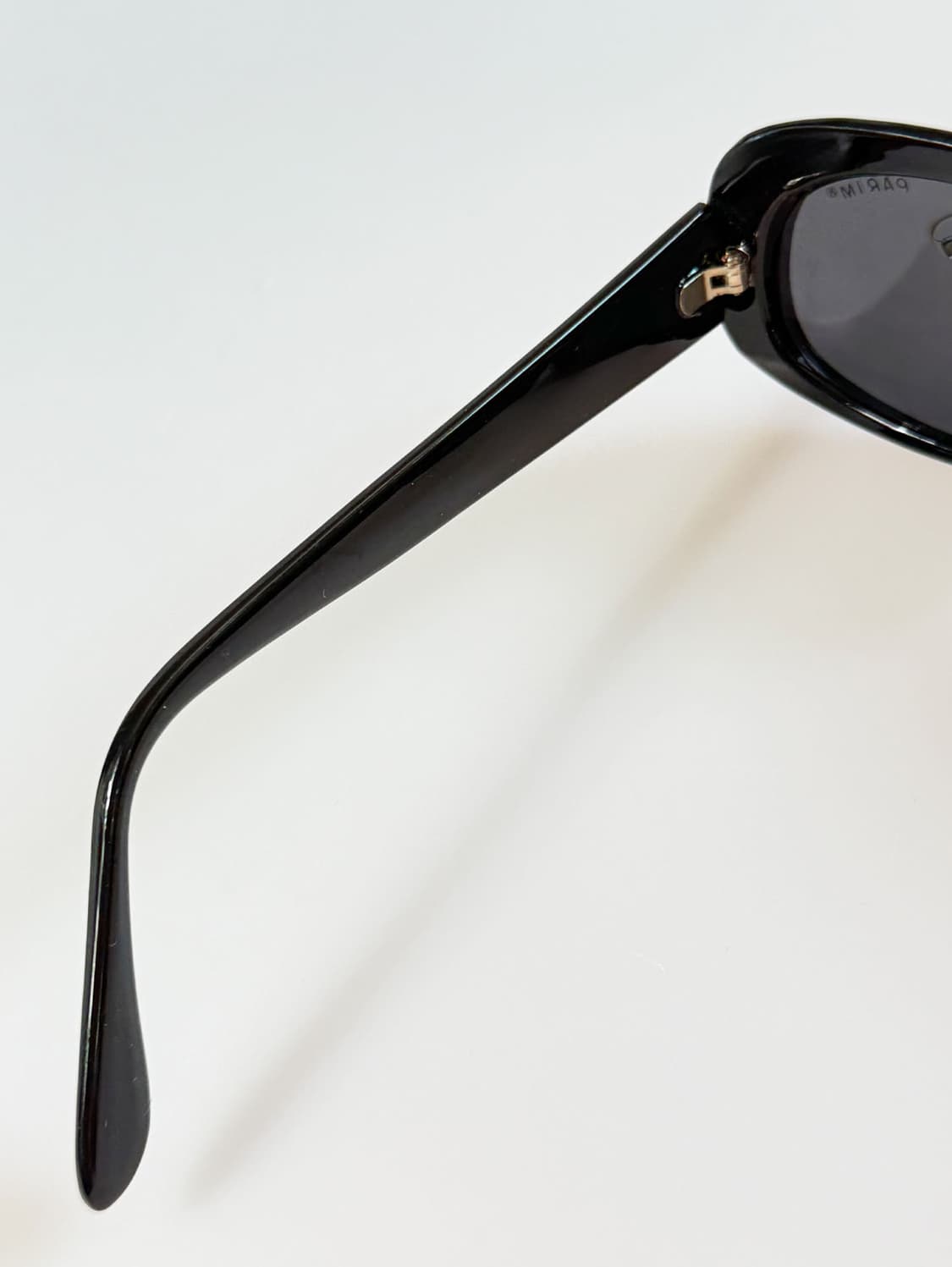 90s PARIM 블랙 볼드 스퀘어 빈티지 선글라스 상품이미지7