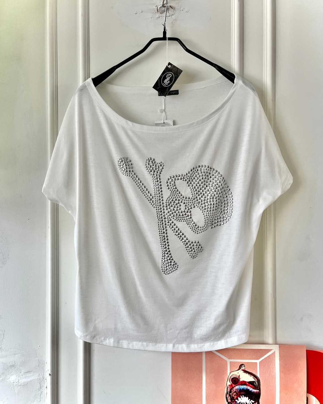 BRiiGHTs Skull Stud Trom Dolman Top 상품이미지4