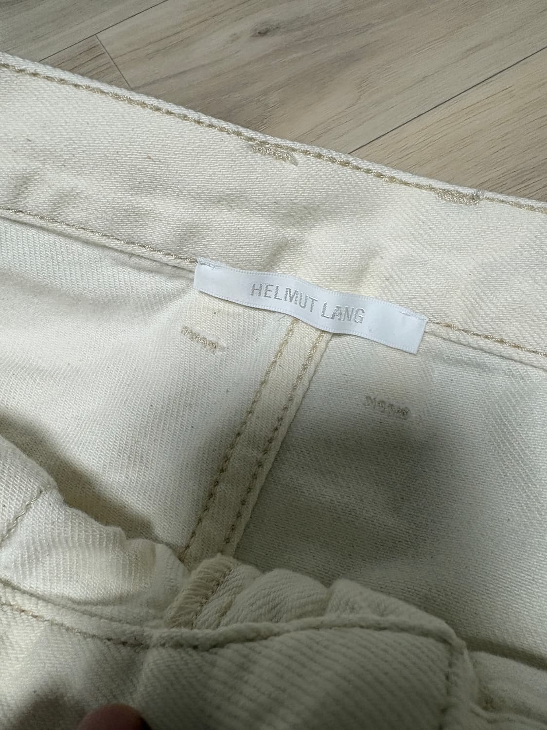 [27] 헬무트랭 유틸리티 팬츠 에크루 상품이미지10