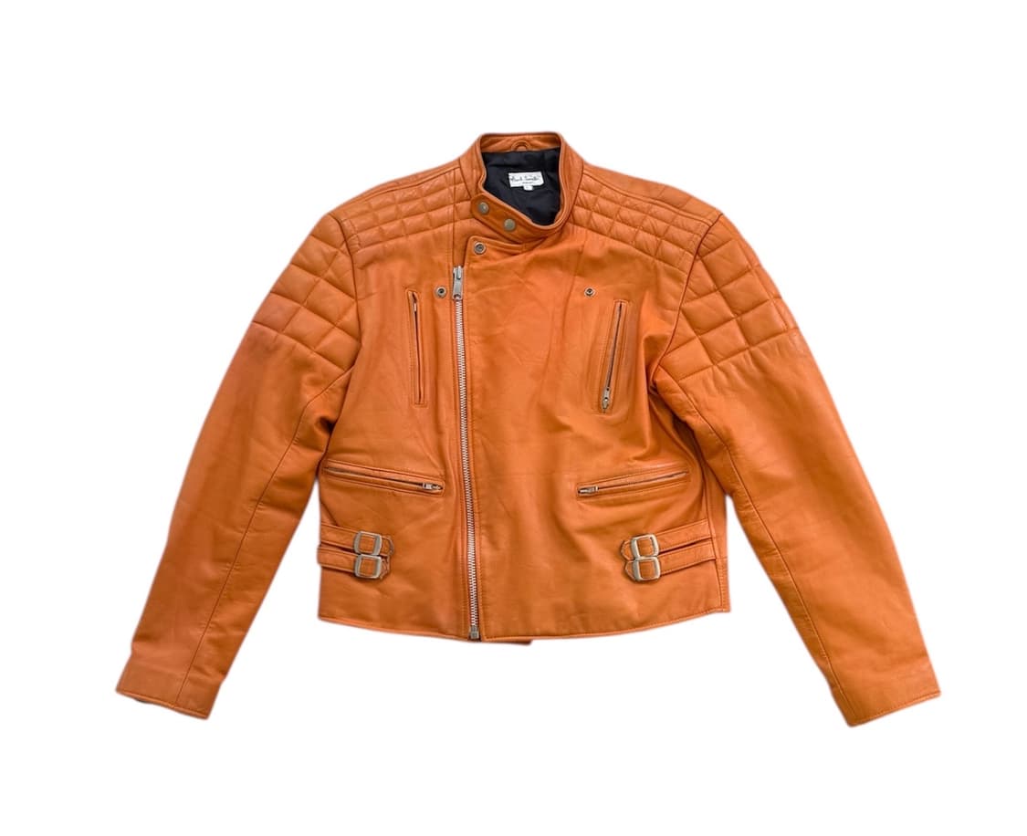 폴스미스 모터 사이클 레더 자켓 상품이미지1