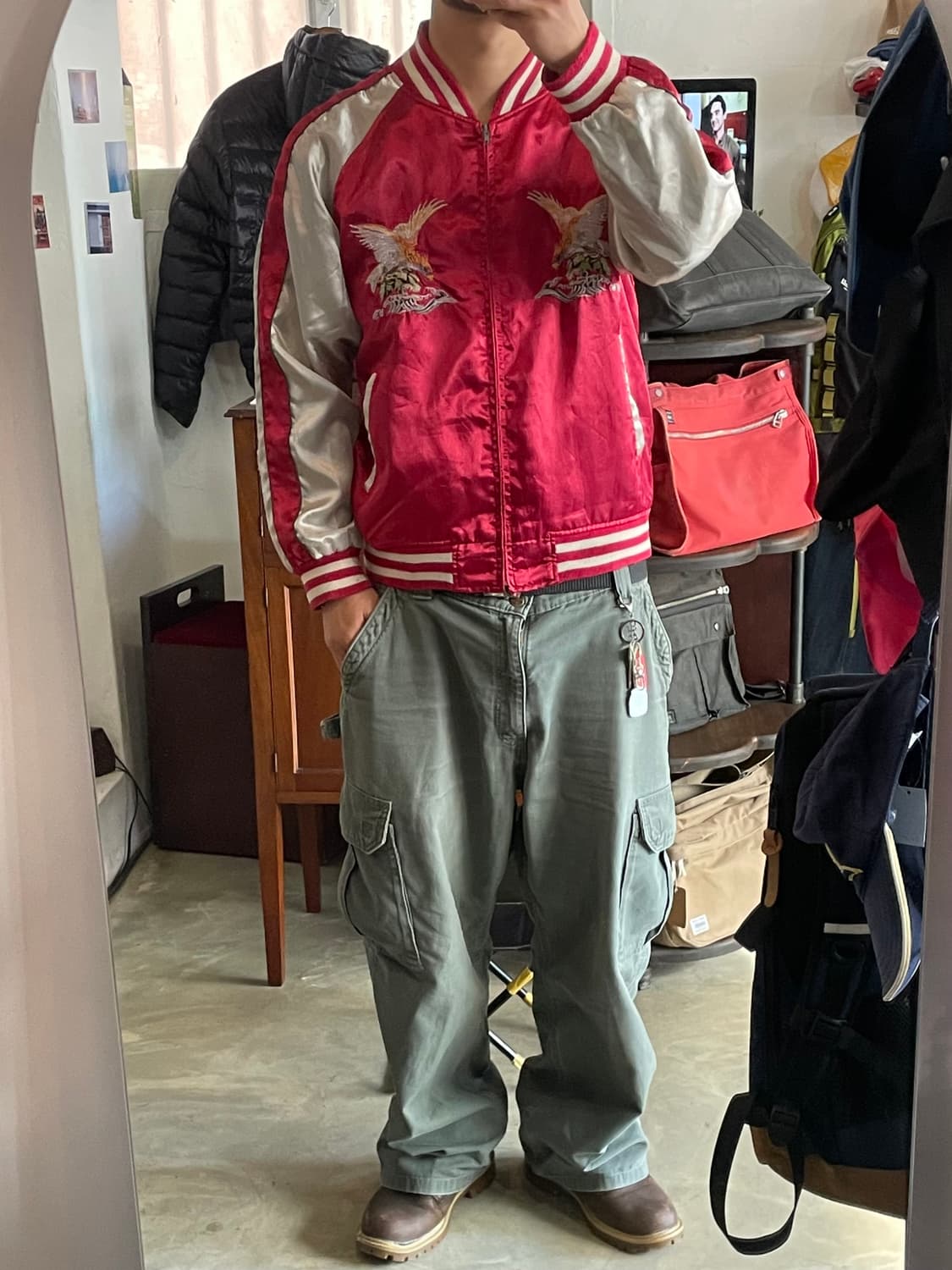 Japanese Vintage 일본 스카쟌 L 상품이미지4