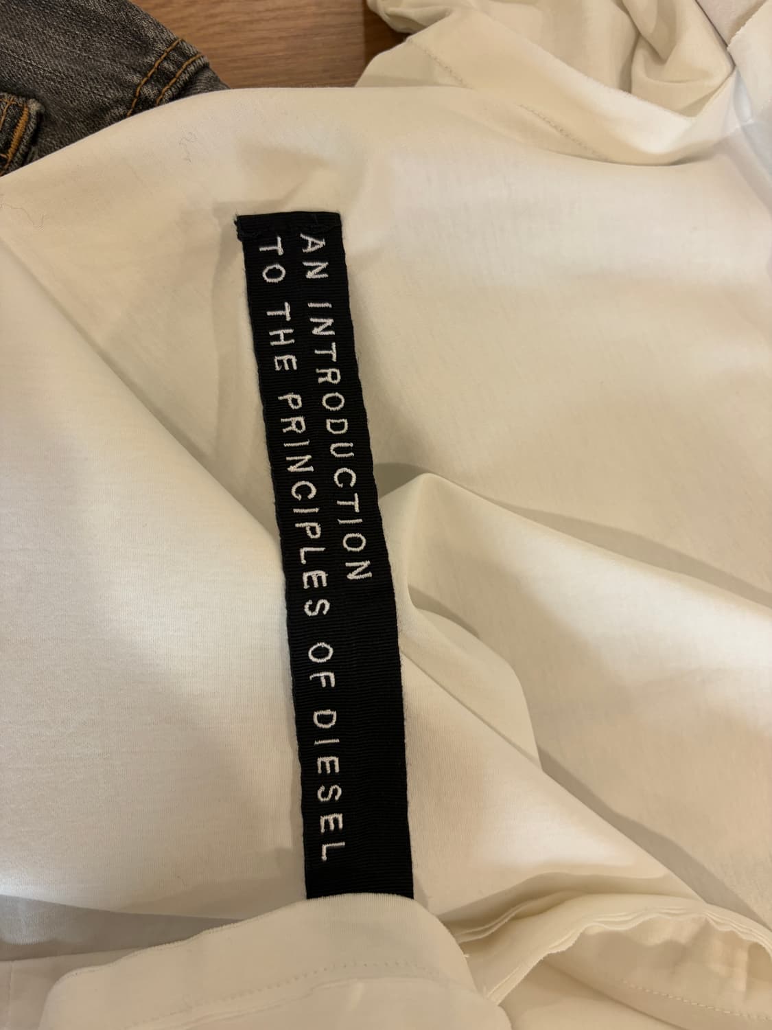 디젤 스트랩 코튼 반팔 티셔츠 상품이미지8