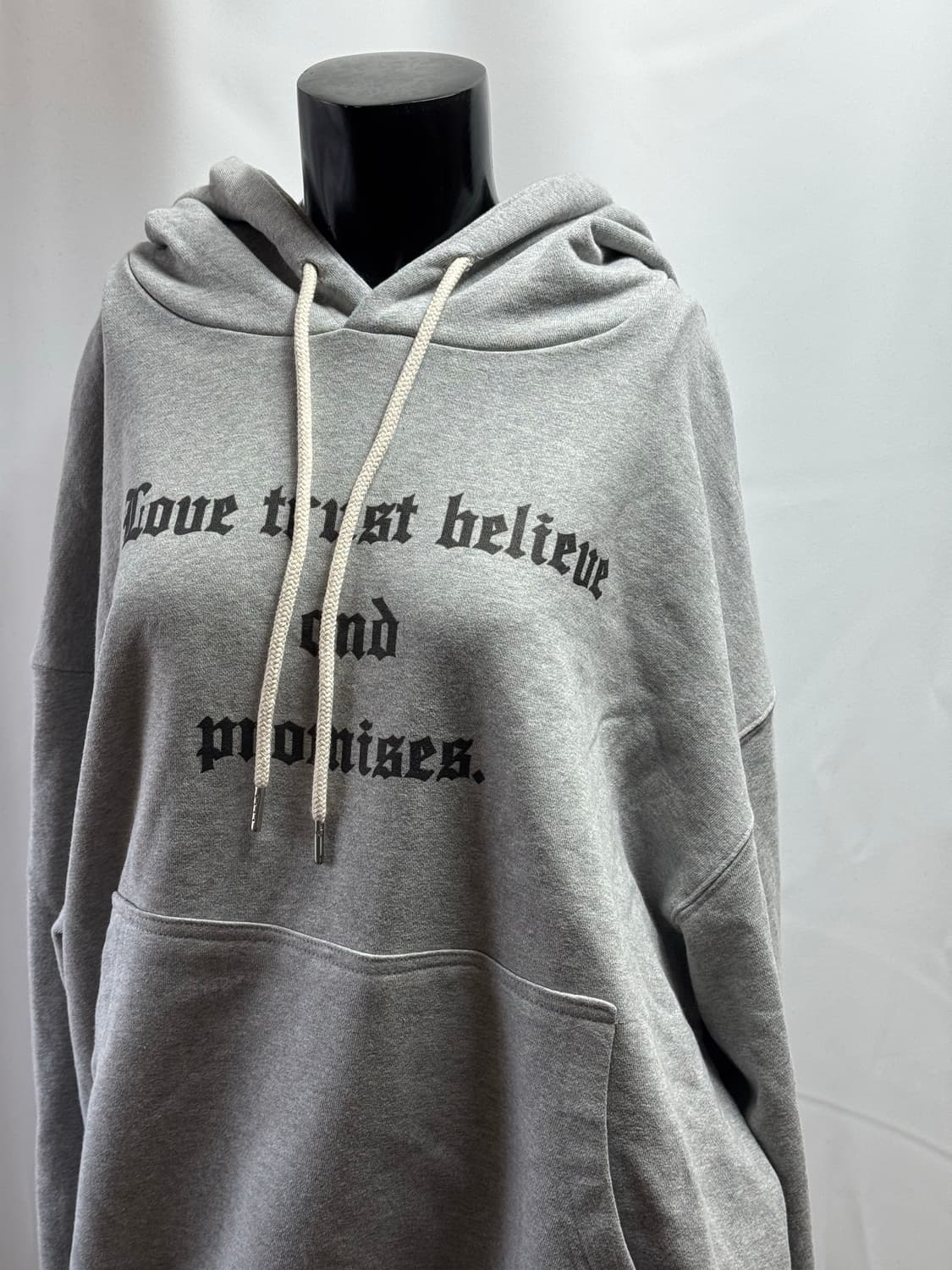 fanshow / 네버 디플로마 스트링 후드 (새상품)  상품이미지2