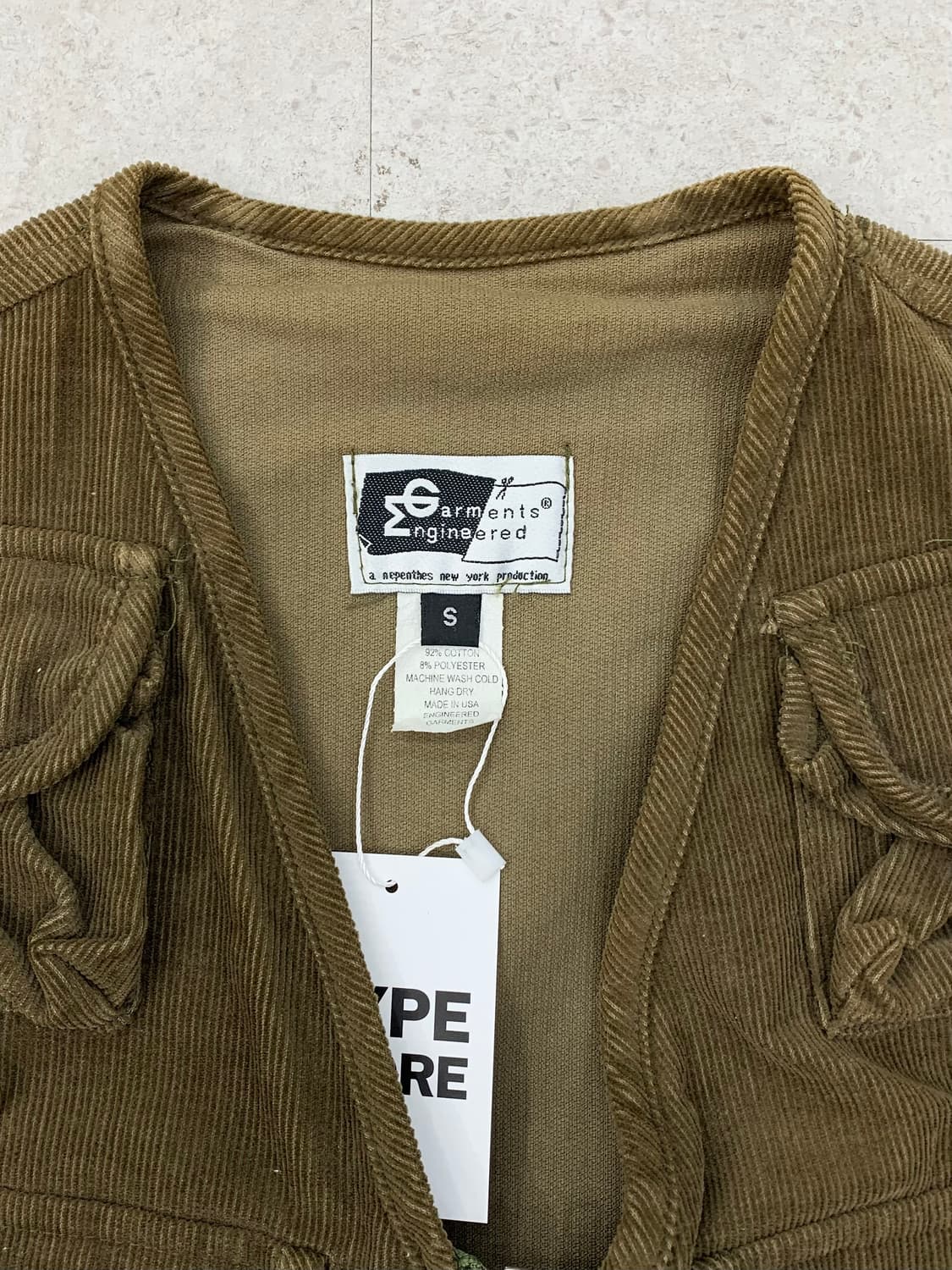 Engineered garments 엔지니어드 가먼츠 뉴틸베스트 상품이미지2