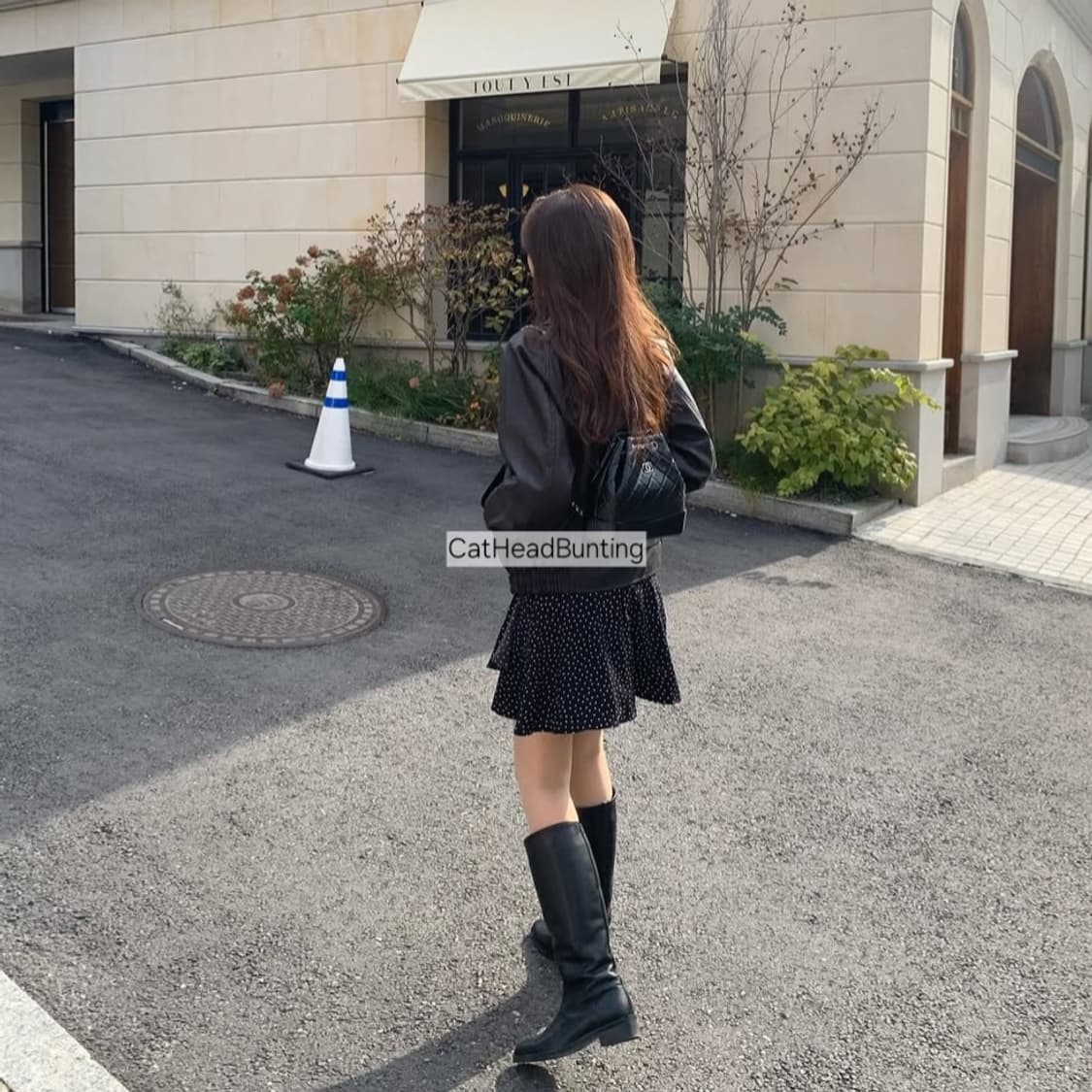 리얼리제이션맛 도트 러플 랩원피스 [체형 커버 굿] 상품이미지8