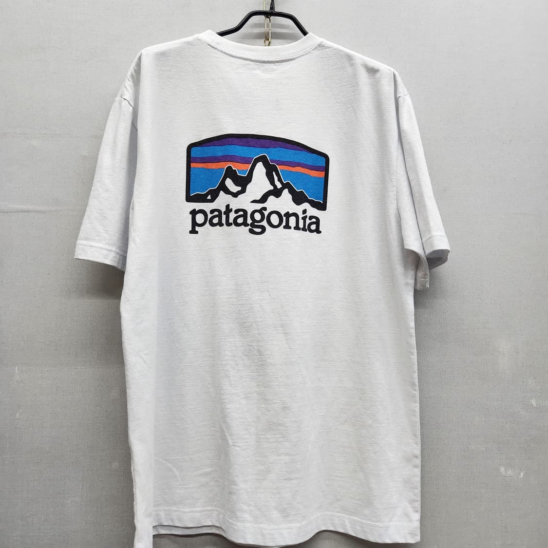 파타고니아 백 빅로고 프린팅 반팔티 L(L) 상품이미지1