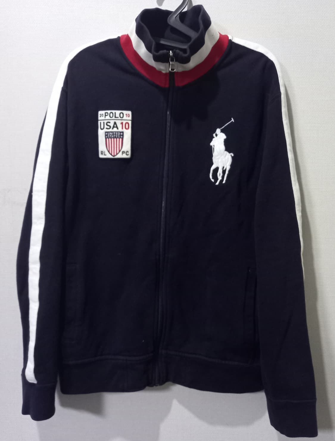 폴로 POLO 빅포니 USA 성조기 집업 100/L 상품이미지1