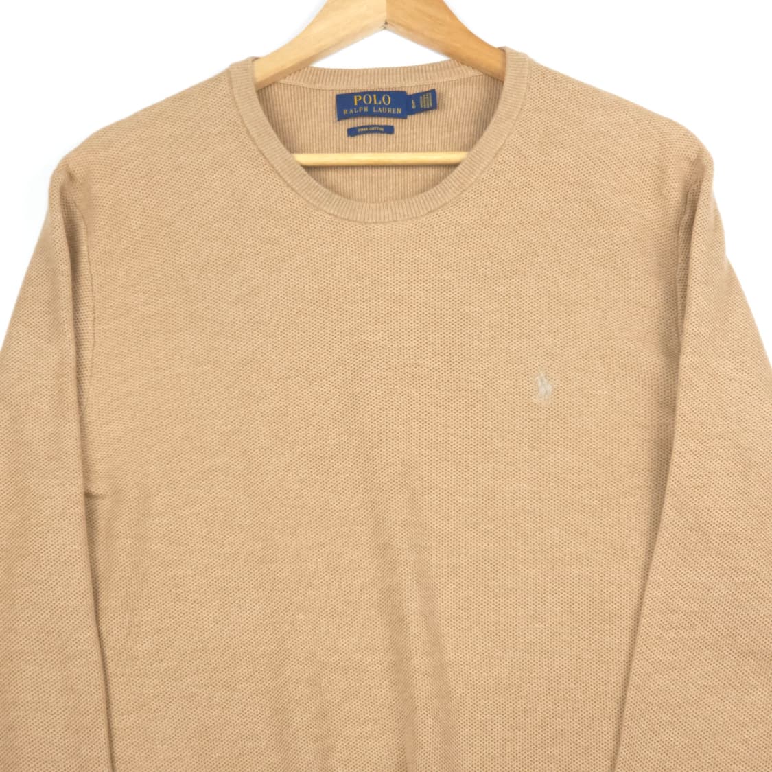 [L] 폴로 랄프로렌 피마코튼 와플 니트 상품이미지2