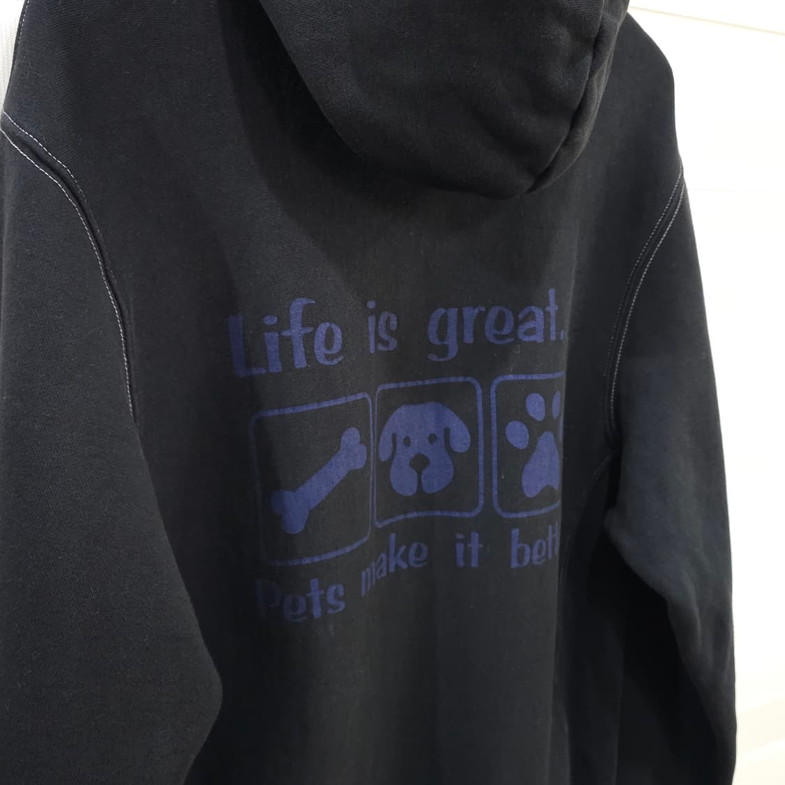 sport-tek 빈티지 후드집업- L 상품이미지6