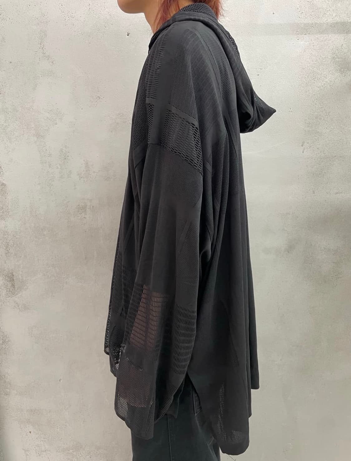 Y-3 요지야마모토 메쉬 아노락 셋업 상품이미지2