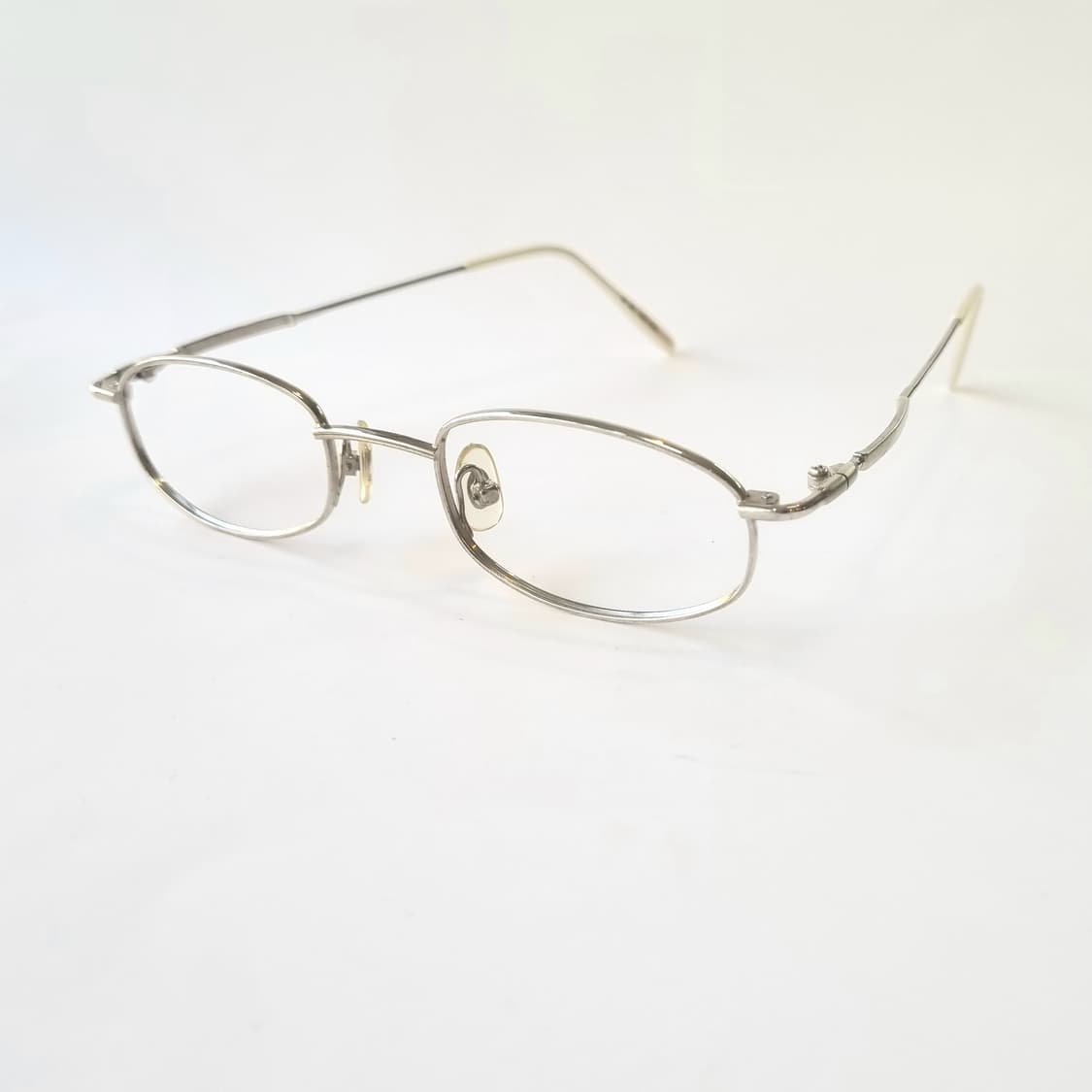 데드스탁 실버 라운드사각 안경테 383 상품이미지2