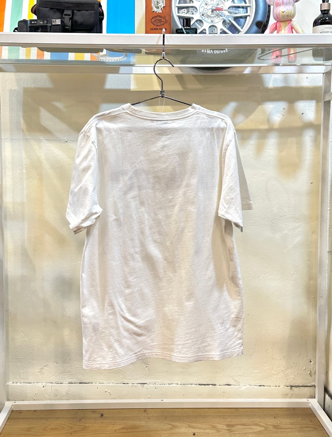 칼하트 카모 스펠아웃 로고 반팔 티셔츠 화이트 M 상품이미지4