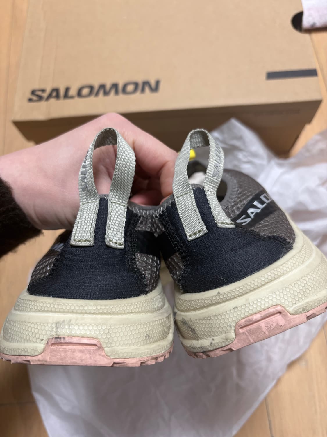 살로몬 RX MOC 3.0 데저트세이지 로즈클라우드 상품이미지4