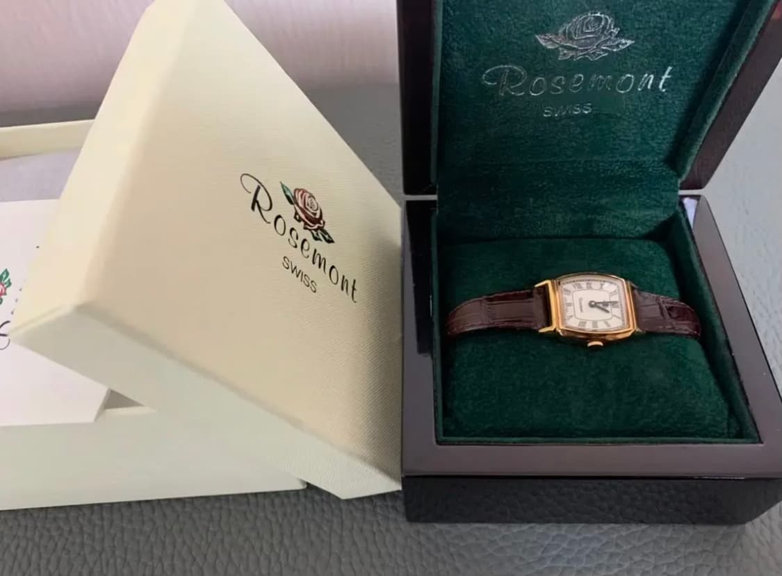 로즈몽 가죽시계 풀박스 상품이미지1