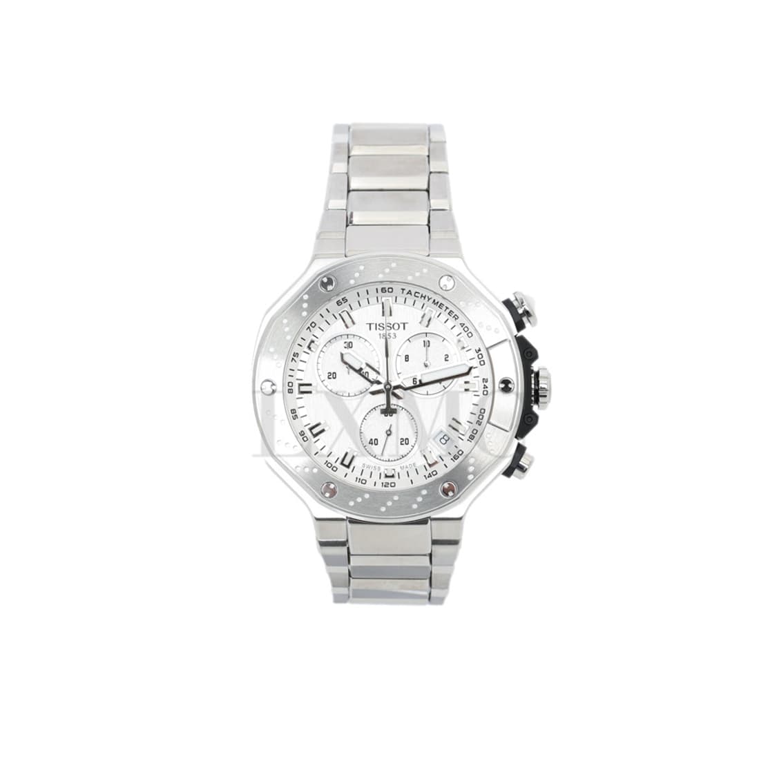 티쏘 T-레이스 크로노그래프 워치 스틸시계 T141.417.11.031. 상품이미지4