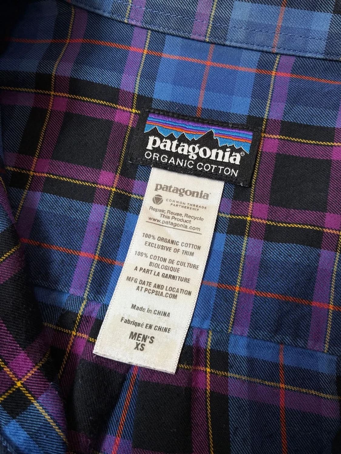 파타고니아 00's 아메리칸 캐쥬얼 체크 셔츠 PN6884 상품이미지7
