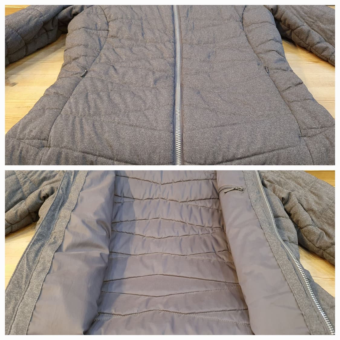 55.노스페이스 퀼팅 후드점퍼  상품이미지7