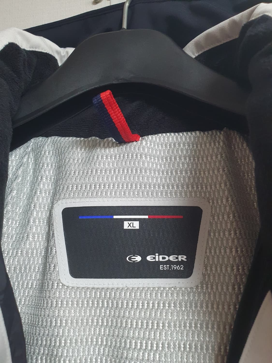 택포가 아이더 패딩 아슬랙 구스 다운 숏패딩 그레이 XL 상품이미지8