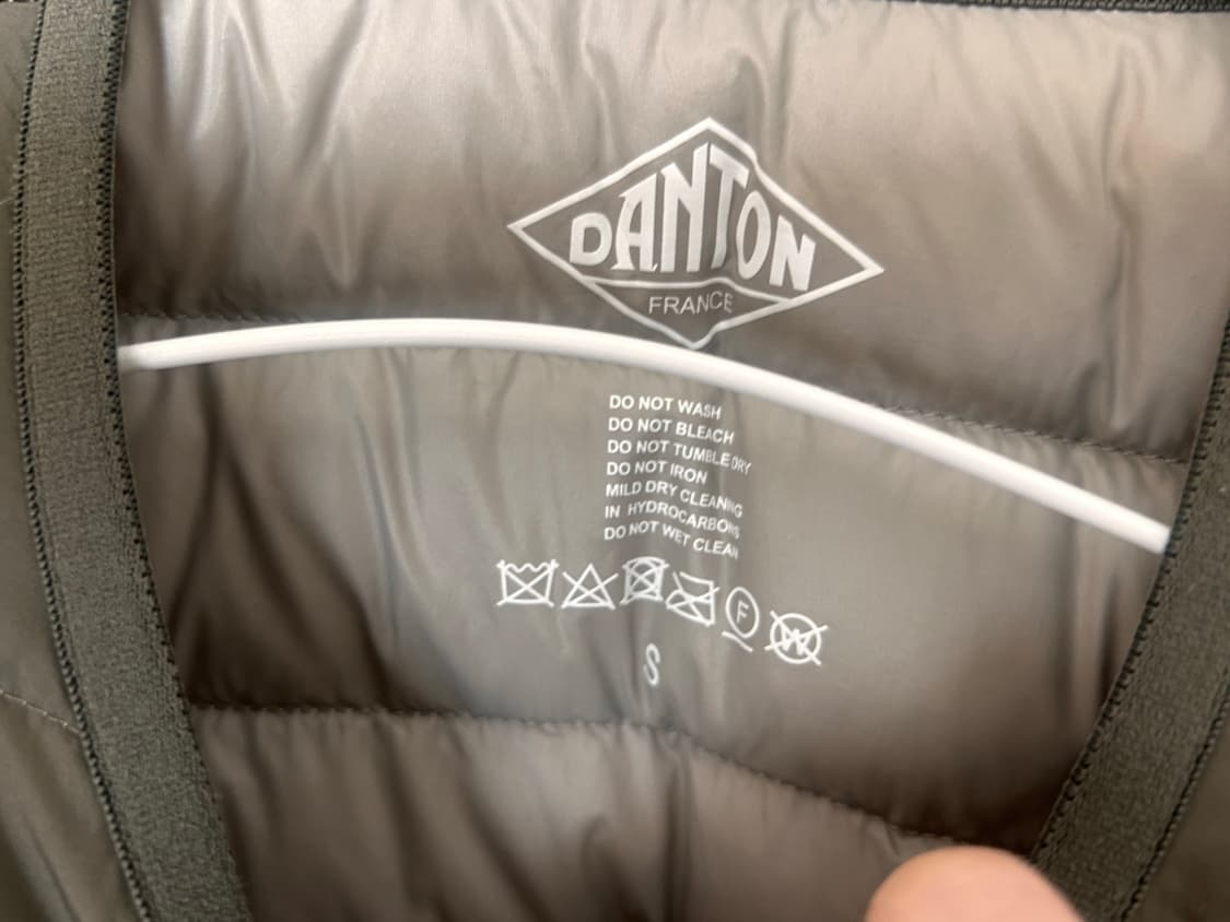 단톤 이너 크루넥 자켓 올리브 상품이미지4