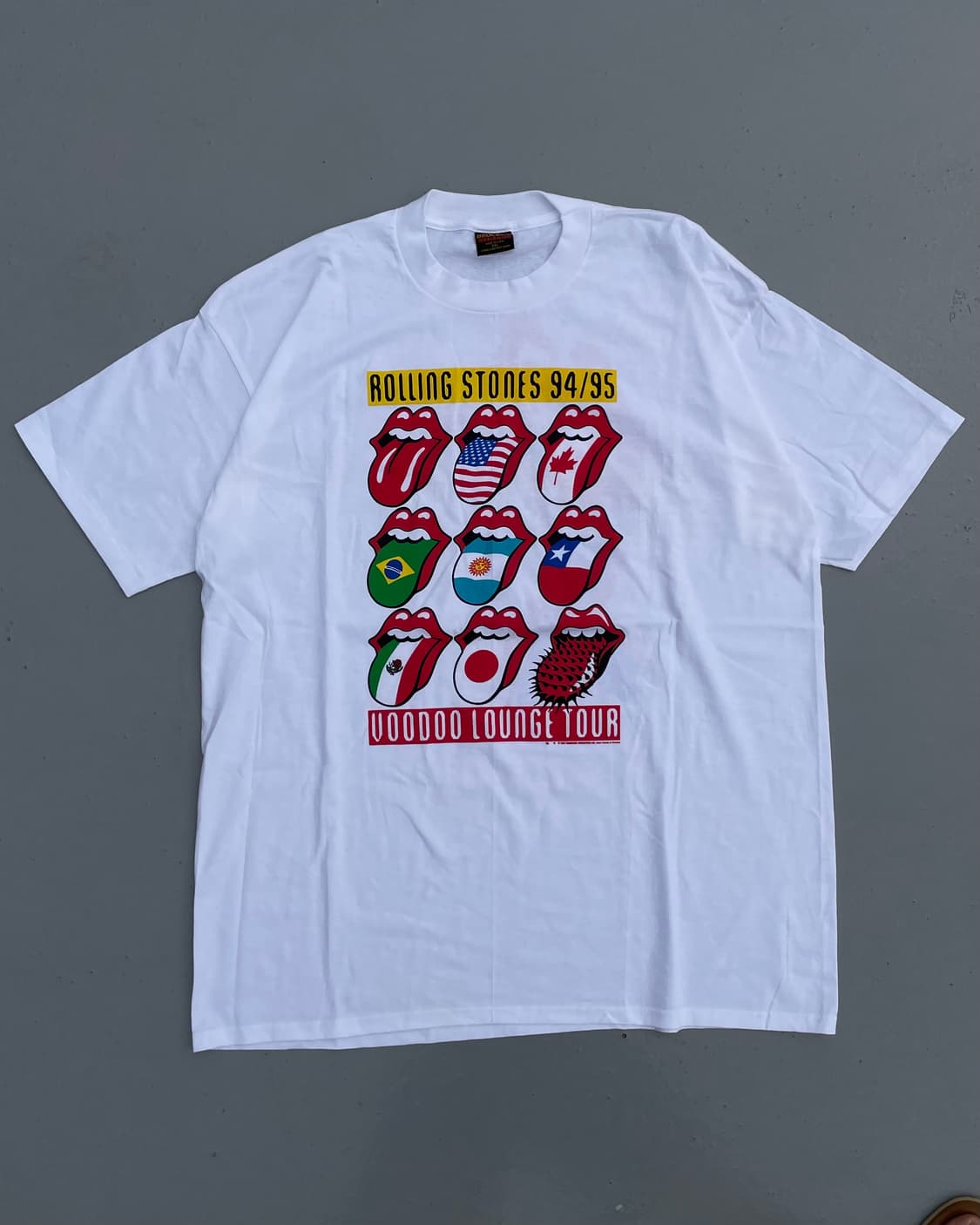 90s VooDoo Lounge Tour Hot Lips T-shirt 상품이미지1