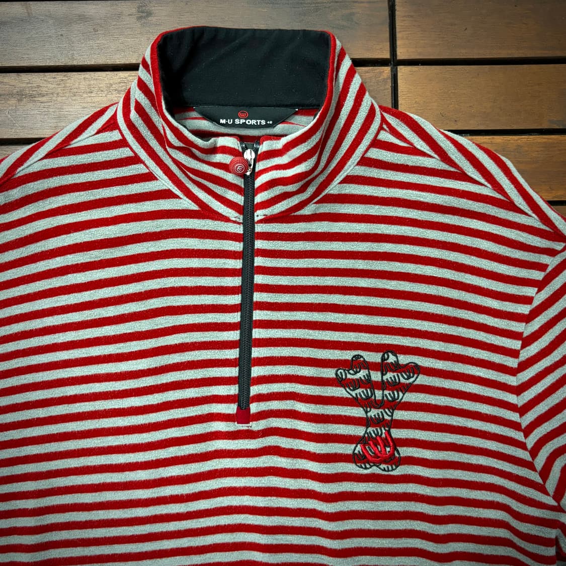 MU sports 스트라이프 티셔츠 (XL) 상품이미지2