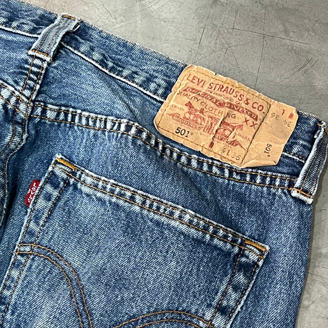  리바이스 501 데님 팬츠 y15221 상품이미지6