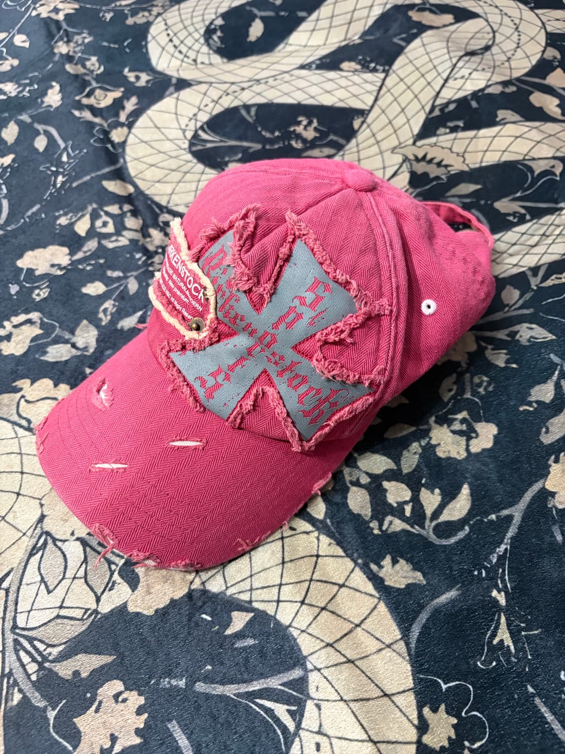 Birkenstock Distressed cross Cap  상품이미지2