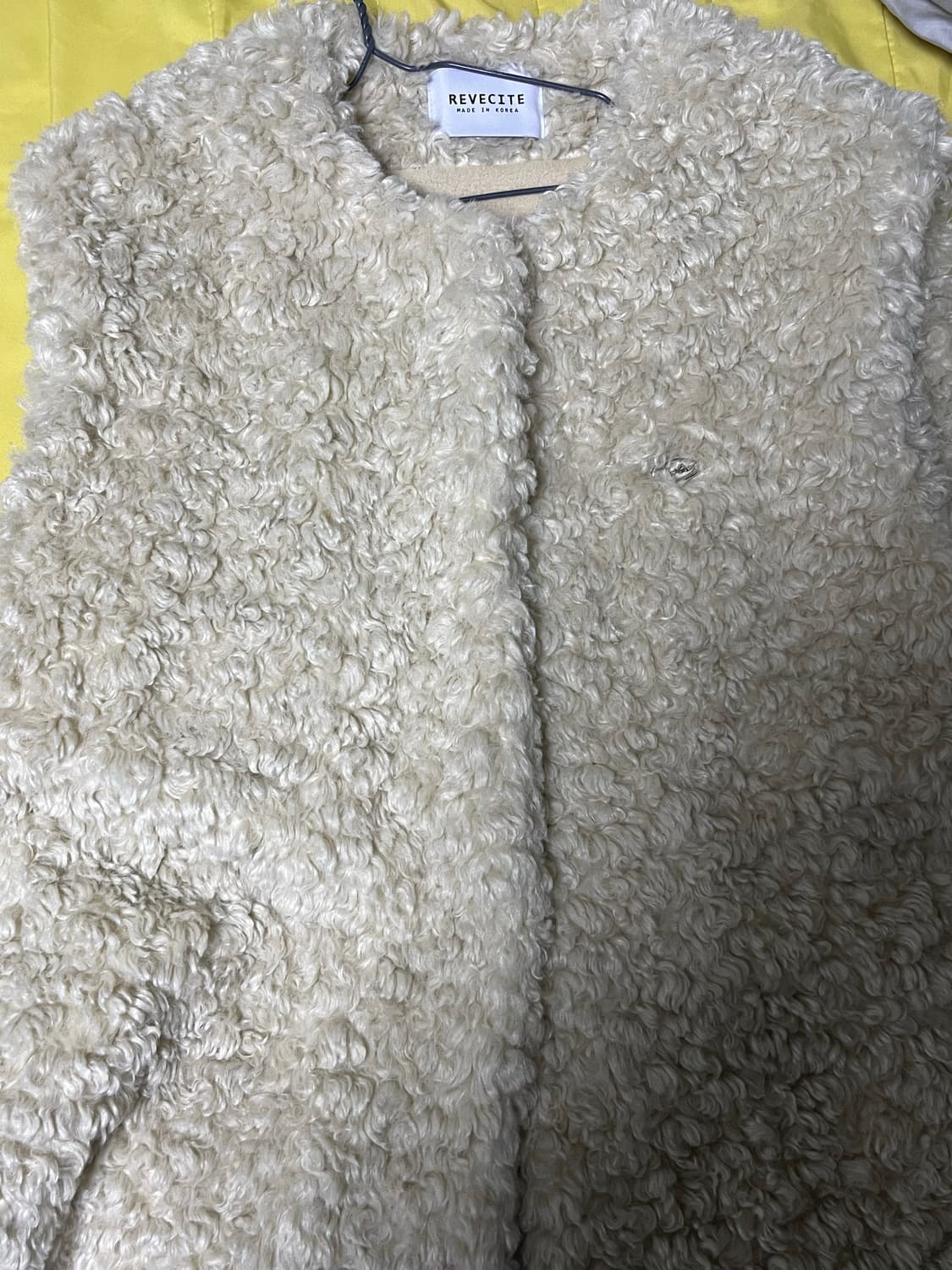 오버핏 털 조끼  상품이미지2