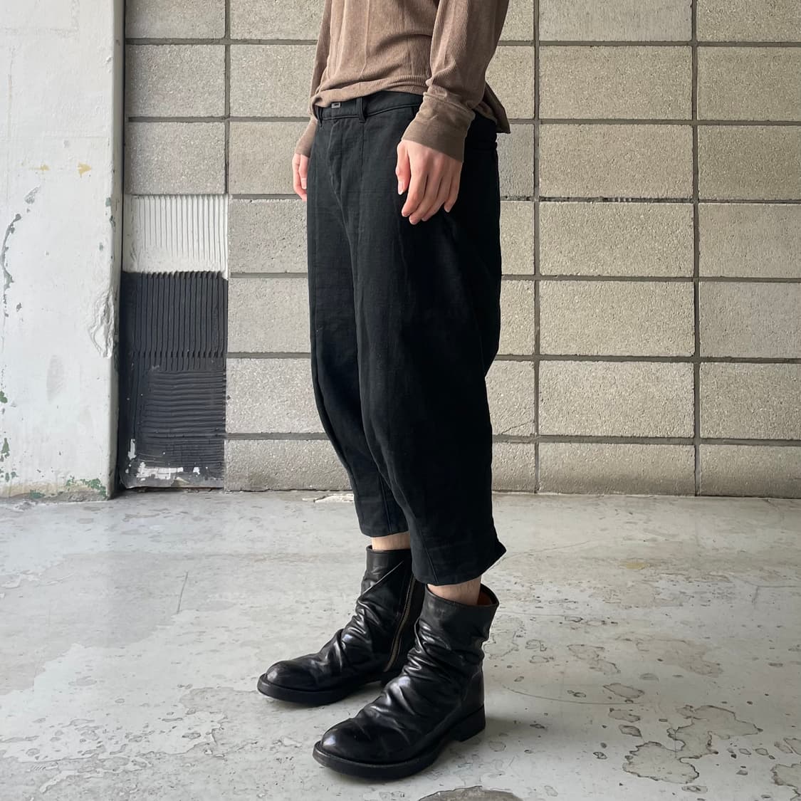 비리디안 스웨트 크롭 팬츠 상품이미지2