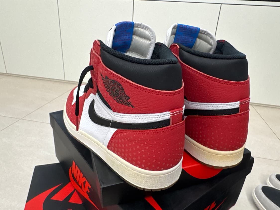 조던 1 레트로 하이 스파이더맨 오리진 스토리 280mm 상품이미지2