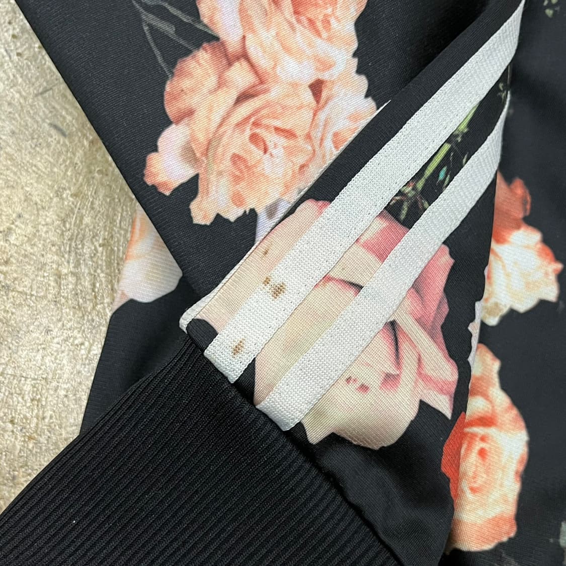 [정품/100] 아디다스 플라워 후드 져지 트랙탑 b16 상품이미지6