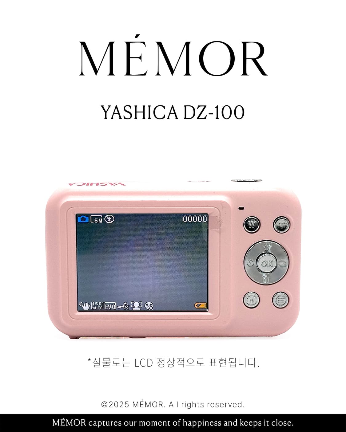뽀용작례/희귀모델🎀YASHICA DZ-100 야시카 디카 카메라 키티 상품이미지5