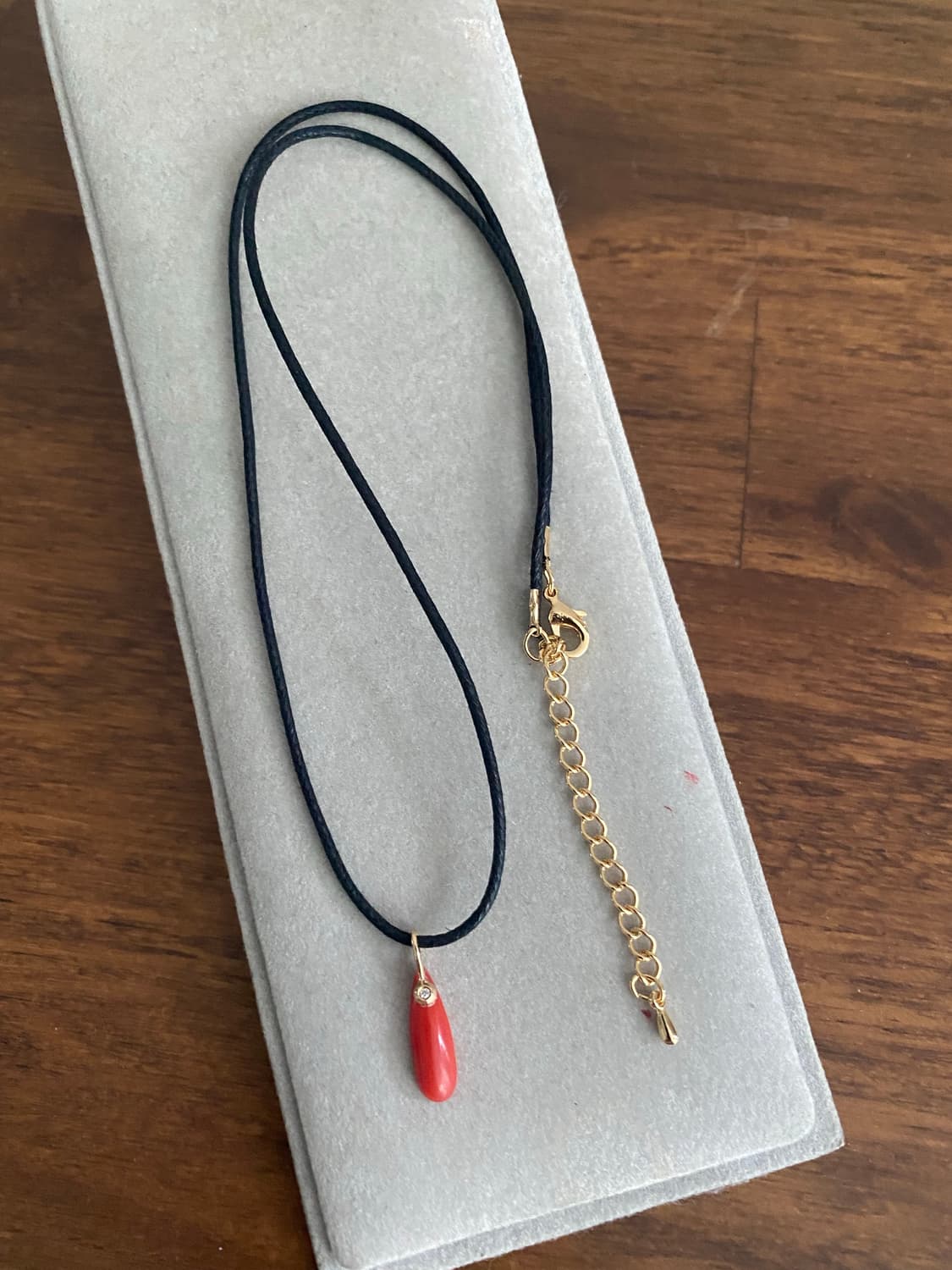 천연 산호 펜던트 펜던트 목걸이(K14) 상품이미지2