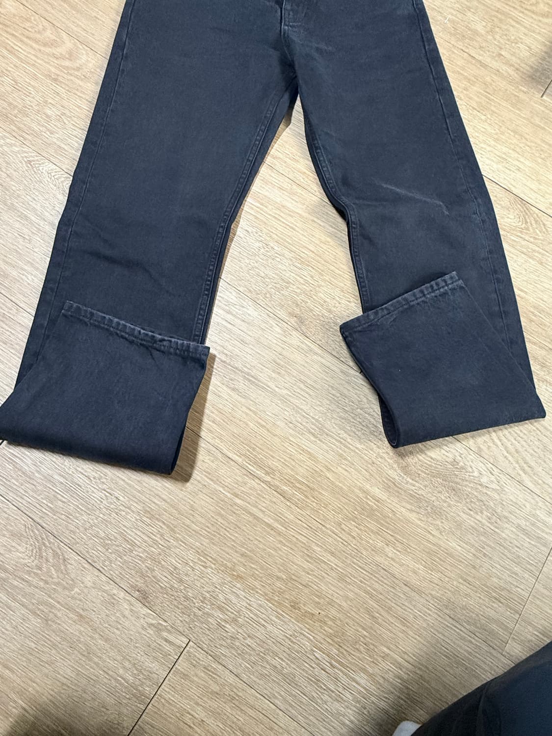 선플라워 스탠다드 데님 블랙 상품이미지3