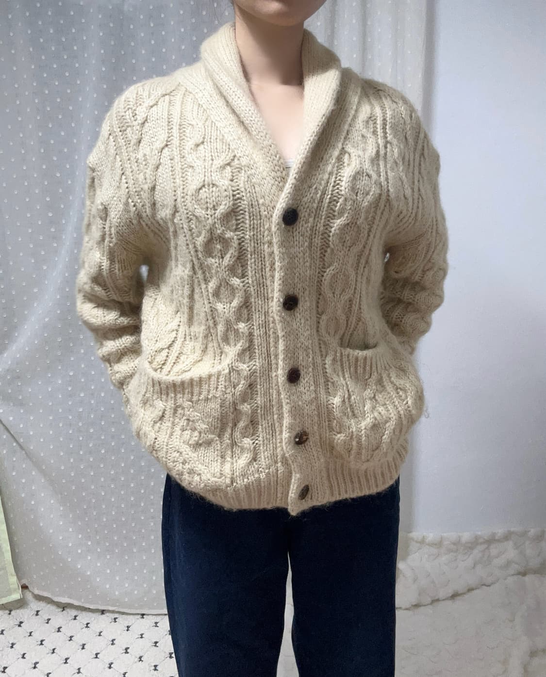 시엔느부티크 그랜드파파 가디건 리뉴얼 전 버전 상품이미지3