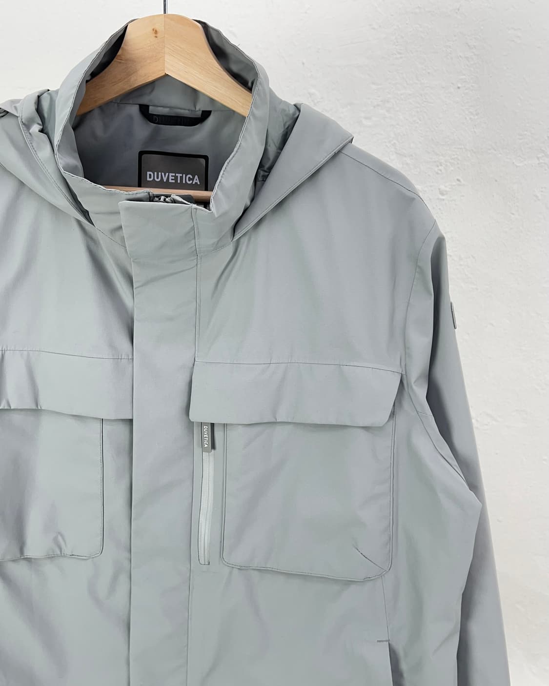 듀베디카 그레이 고어텍스 아웃포켓 카레지네 후드 자켓 상품이미지3
