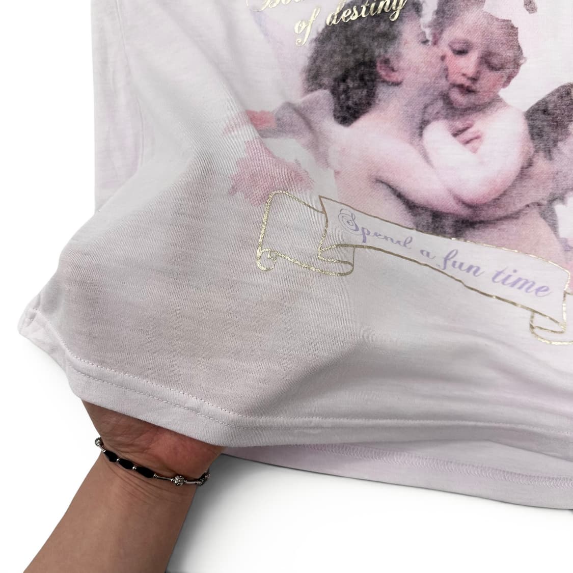 Baby Lace Light Plum Loose Top 상품이미지6