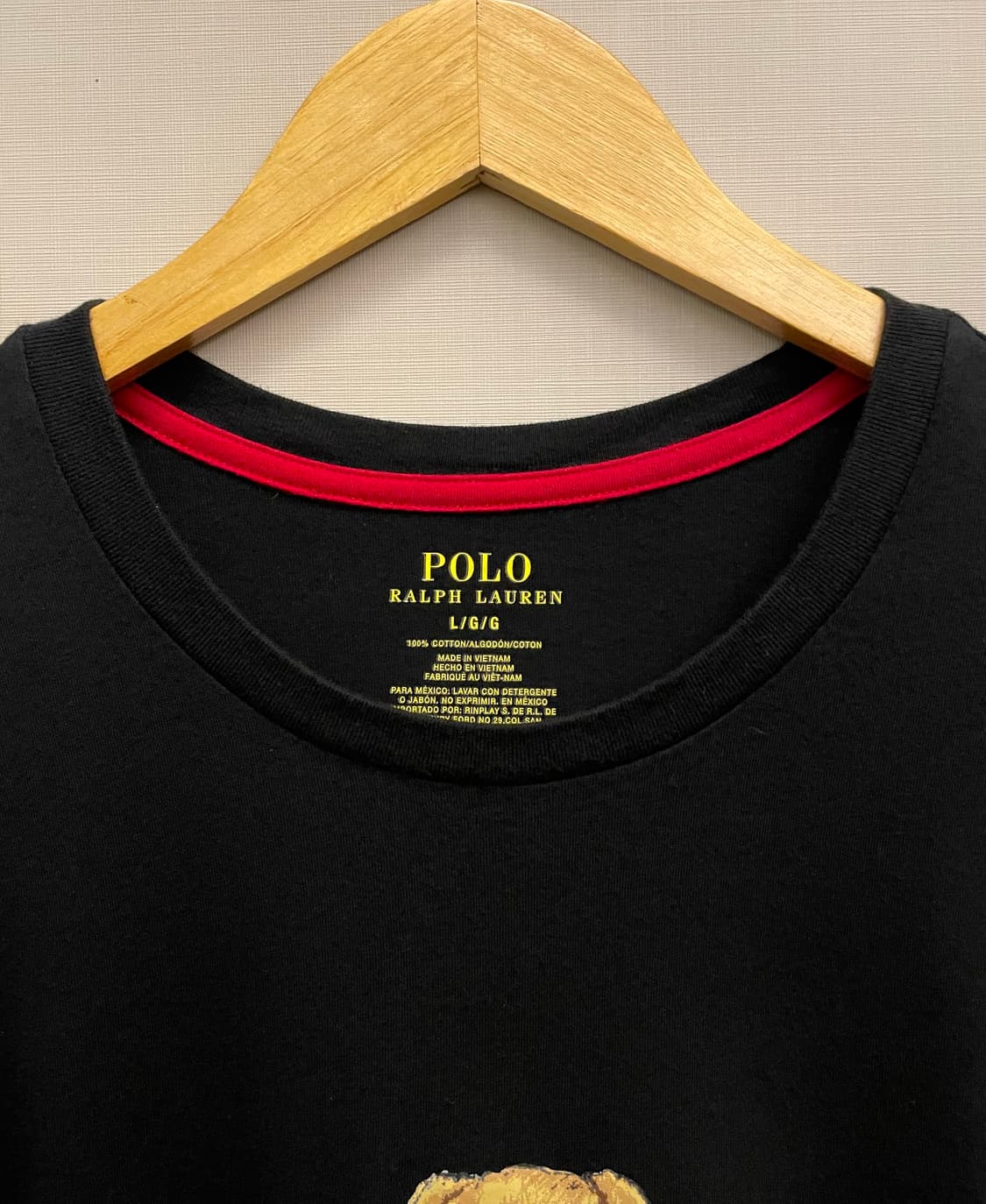 (L~XL)POLO 폴로랄프로렌 코튼 베어 그래픽 롱슬리브 긴팔티셔츠 상품이미지6