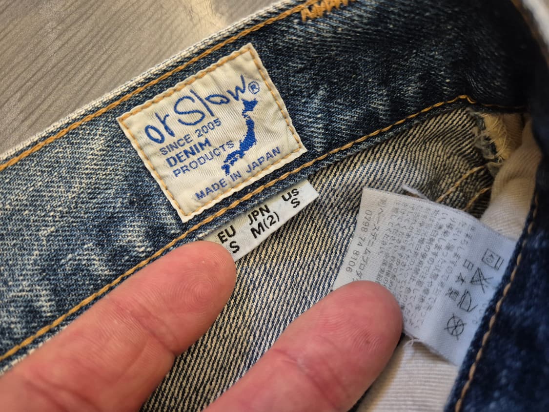 오어슬로우 벨바텀 데님 팬츠 상품이미지8