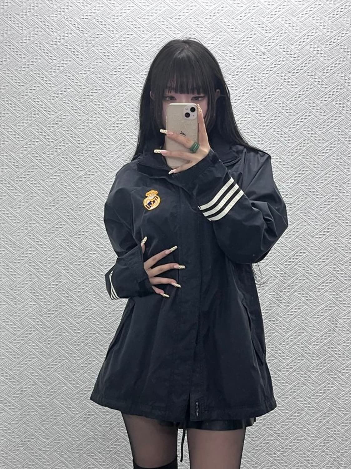 아디다스 레알마드리드 100주년 바람막이 레인자켓 90 C10040 상품이미지1