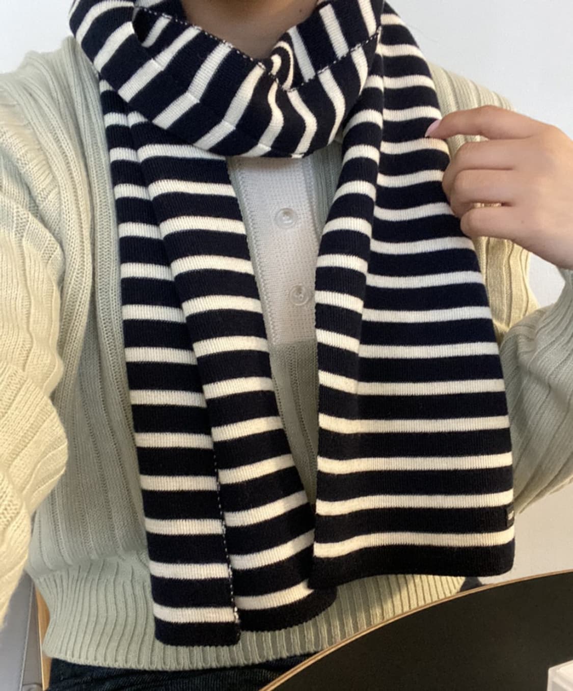 (새상품) 세인트제임스 남녀공용 RAYEE 라예 스카프 목도리 상품이미지3