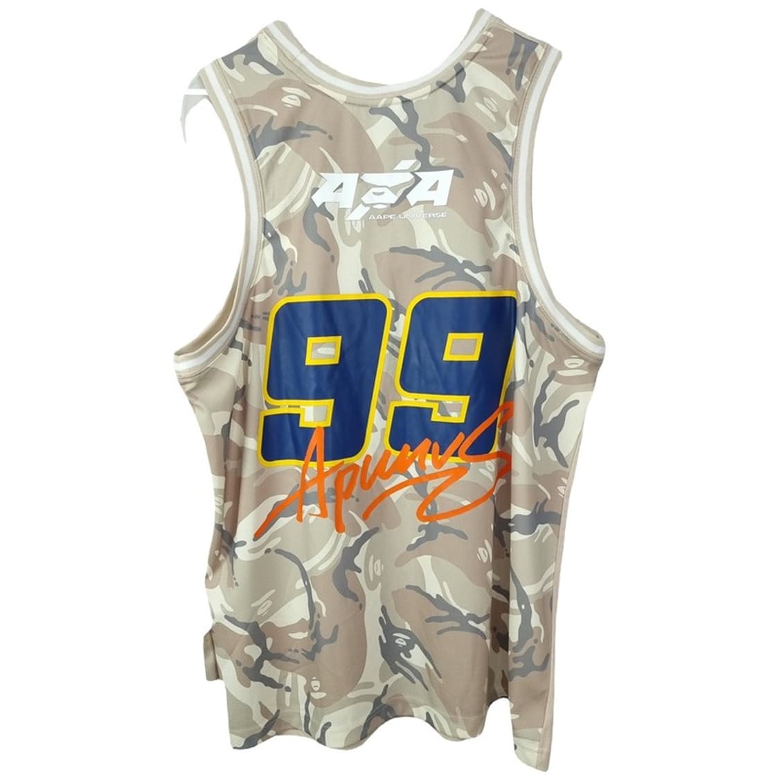 [베이프 에이프] 카모 패턴 농구 져지 농구 나시 P01606 상품이미지3