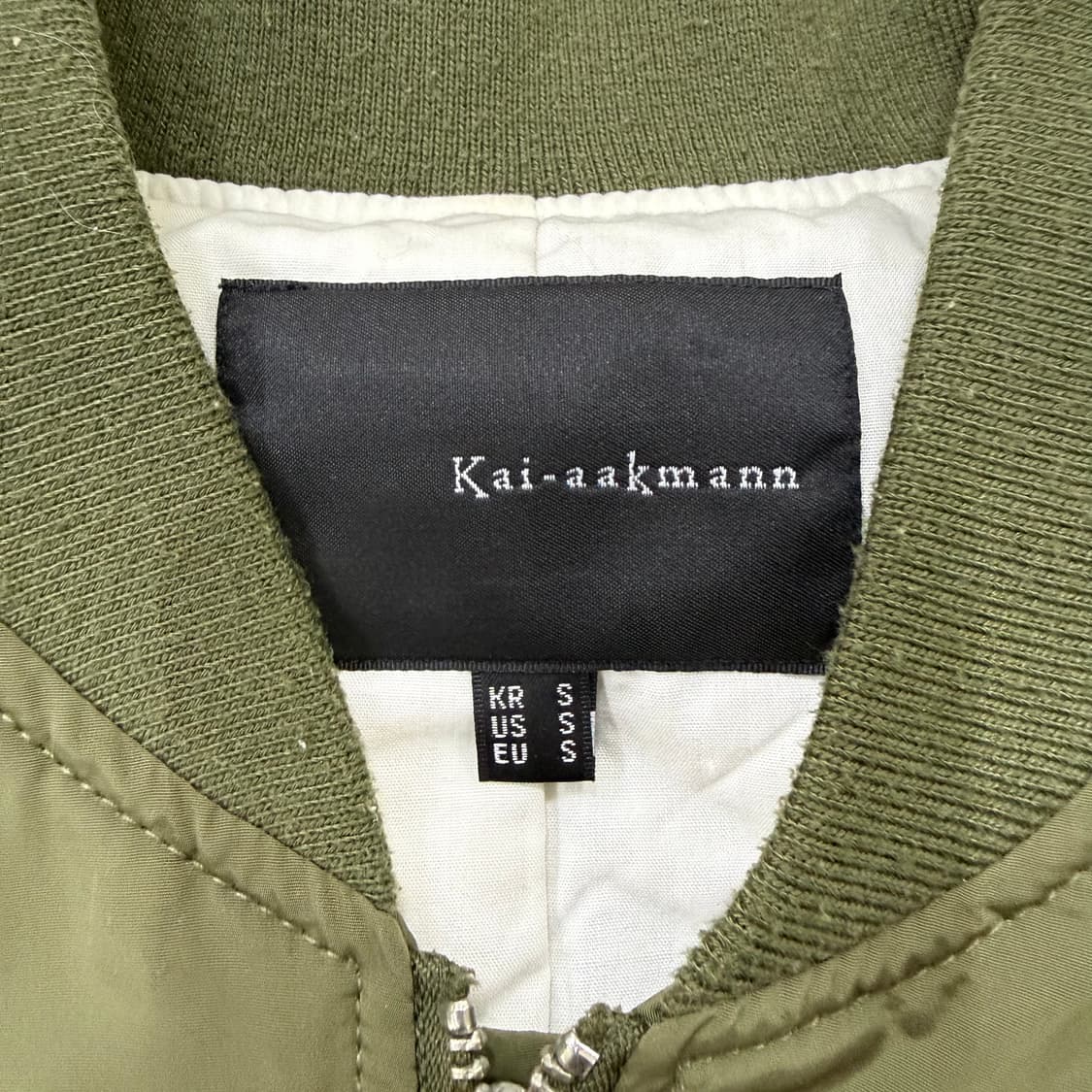 S 카이아크만 여성 카키 블루종 0130T1 상품이미지4