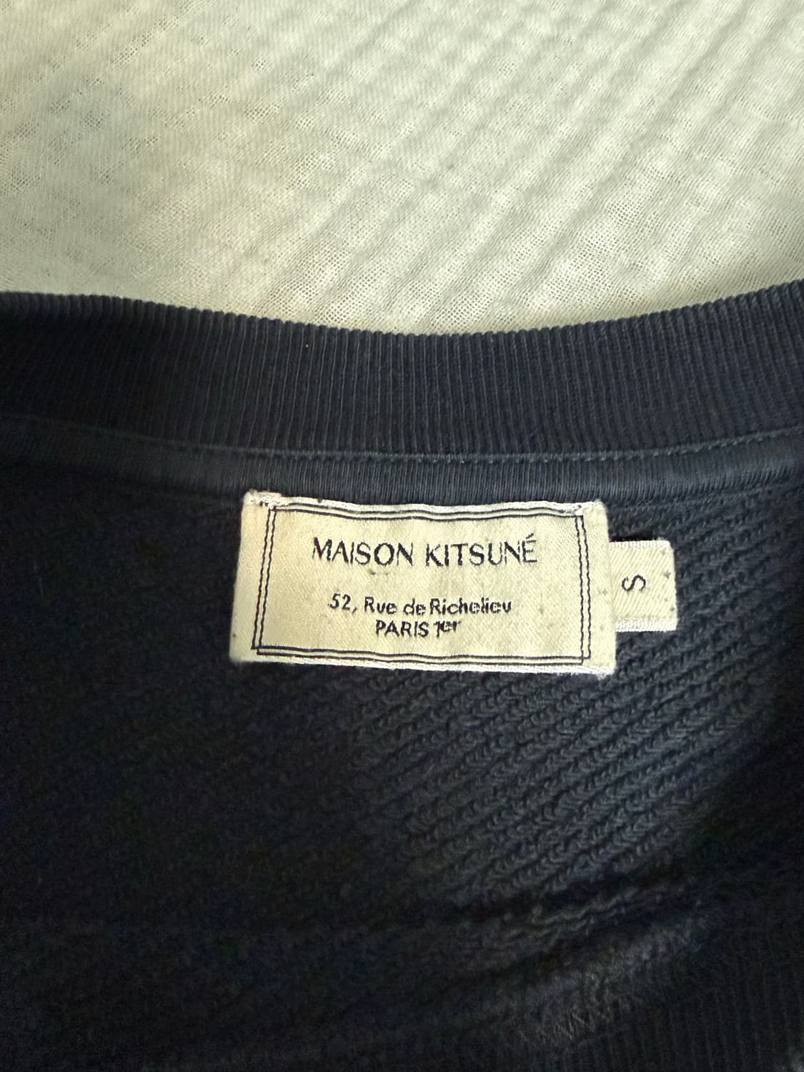 메종키츠네 더블폭스 맨투맨 S 상품이미지2