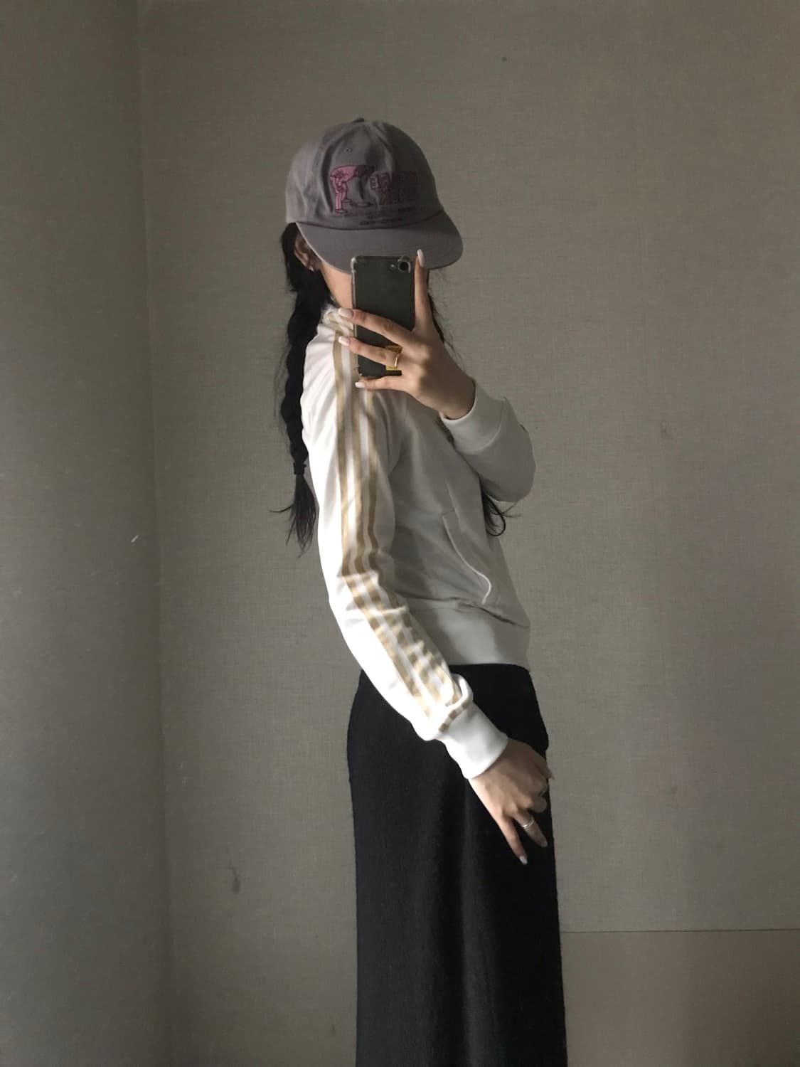 아디다스 화이트 골드 져지 상품이미지5