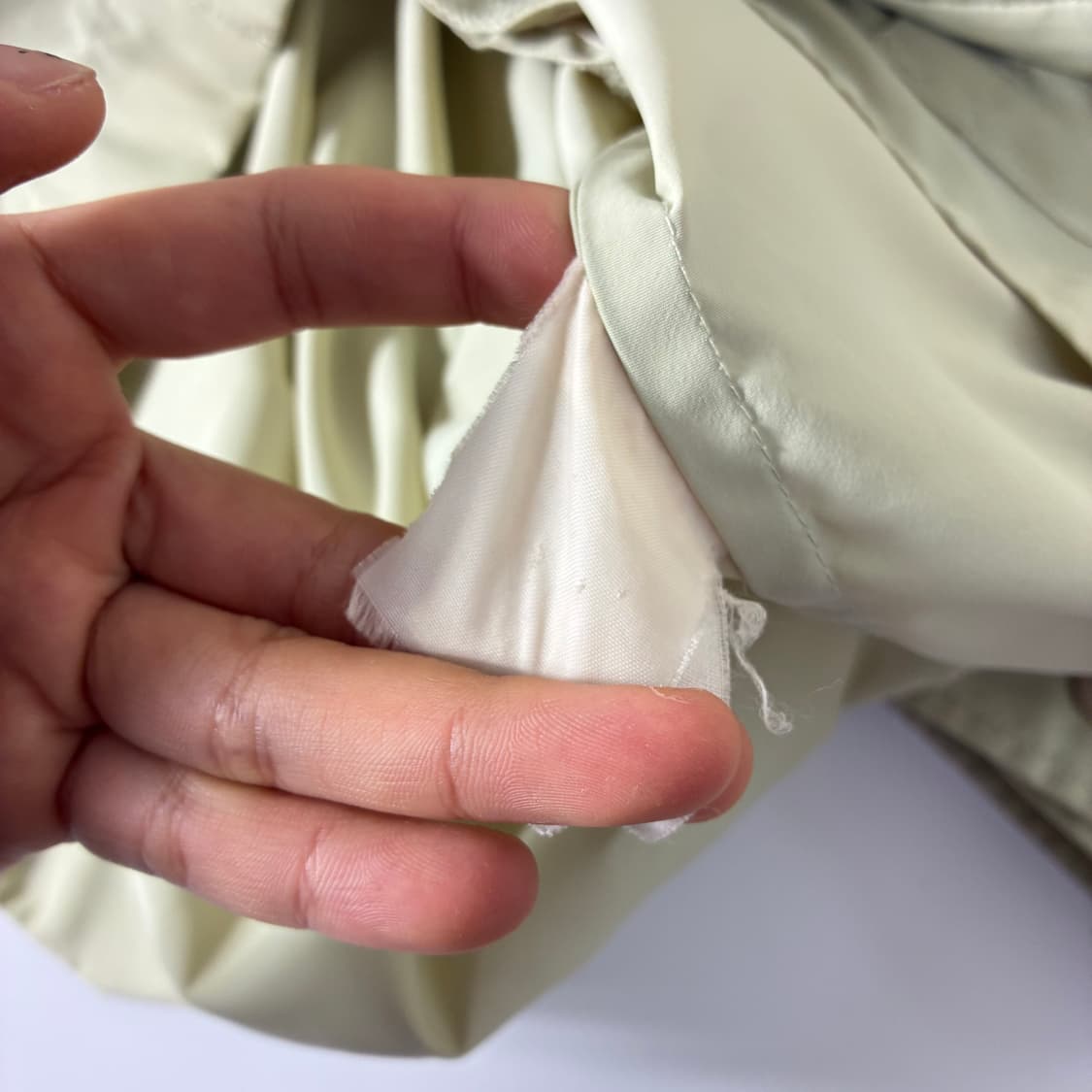 YSL 입생로랑 라이트 베이지 폴리쉘 자켓 상품이미지7