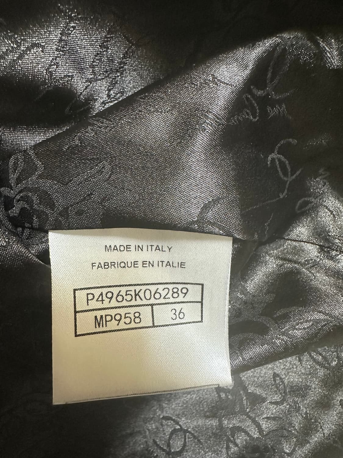 샤넬 블랙 화이트 트위드 울미니 스커트정품 상품이미지7