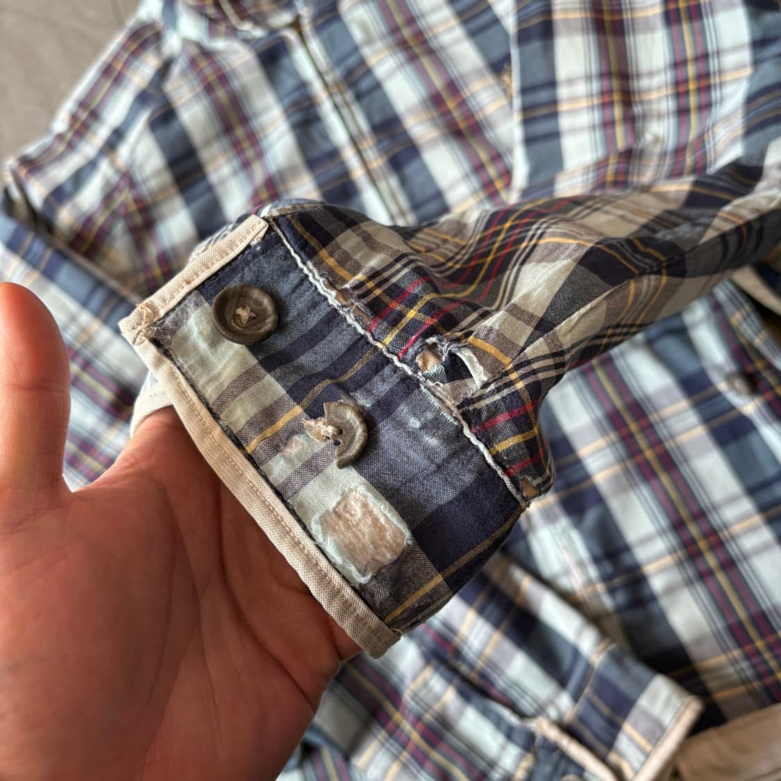 90년대 생산 폴로 바라쿠다 양면 코튼 자켓 상품이미지10